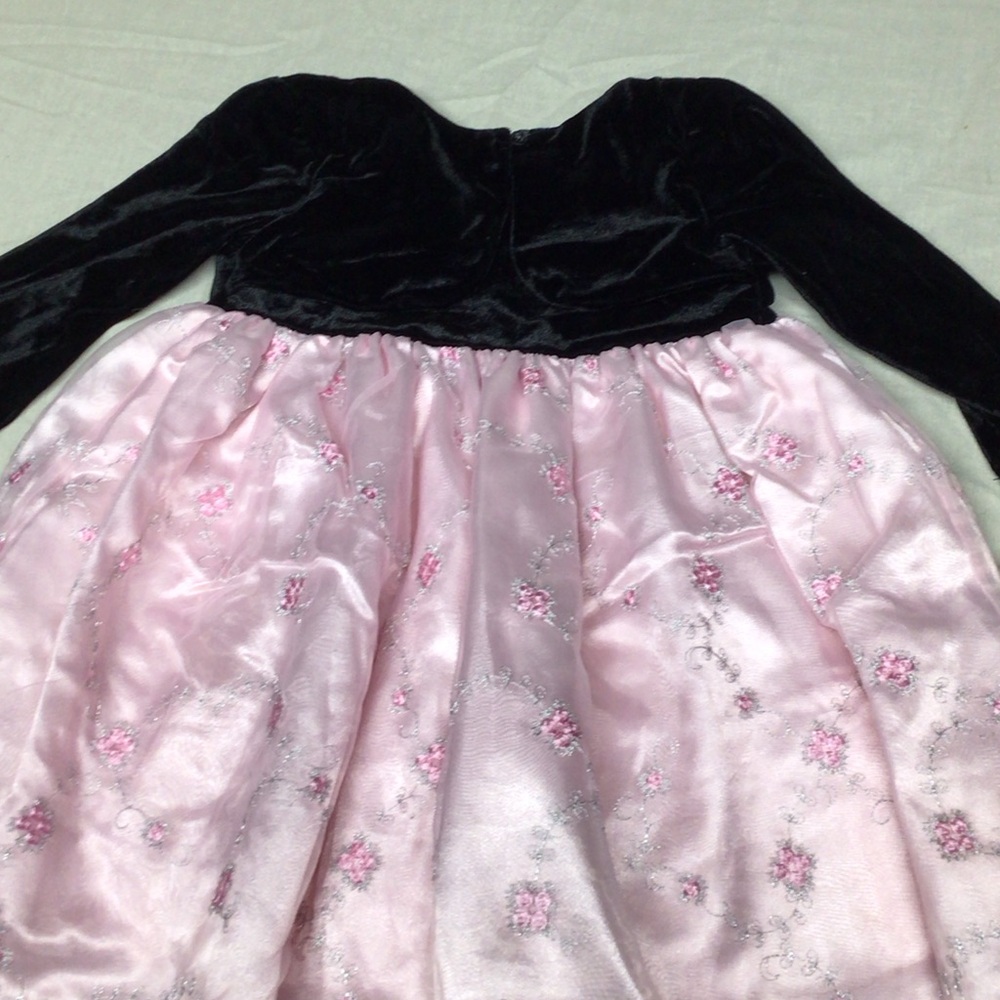 Wonderkids Black and Pink Formal Dress
